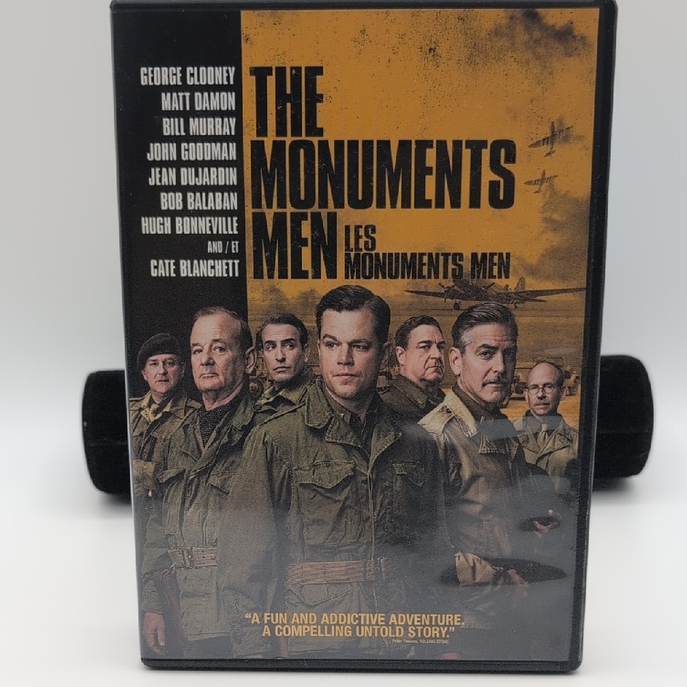 💵2/$10Bundle and Save💵 The Monument Men DVD Movie Matt Damon George Clooney